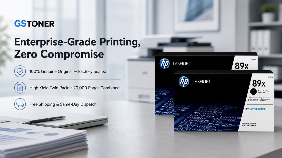 HP 89X Toner Cartridge 2-Pack — GS Toner