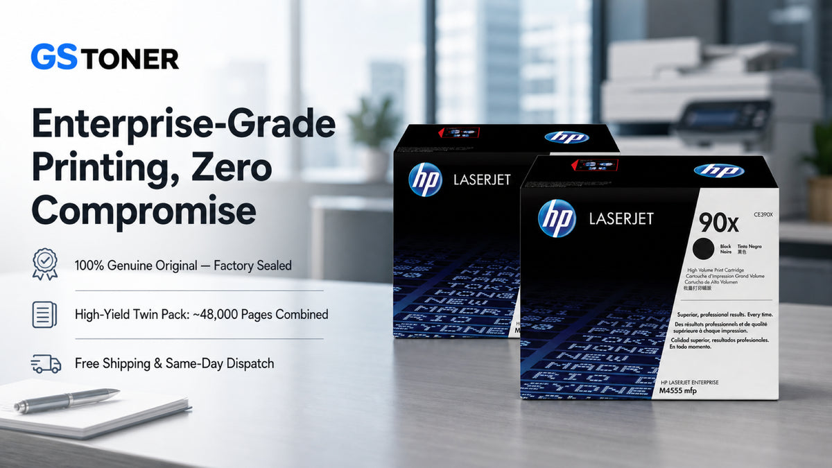HP 90X Toner Cartridge 2-Pack — GS Toner