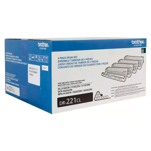 Brother DR221CL Drum Unit (DR221CL) — genuine Brother original, factory sealed box