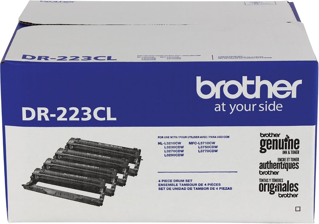 Brother DR223CL Drum Unit (DR223CL) — genuine Brother original, factory sealed box