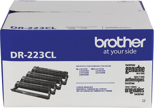 Brother DR223CL Drum Unit (DR223CL) — genuine Brother original, factory sealed box