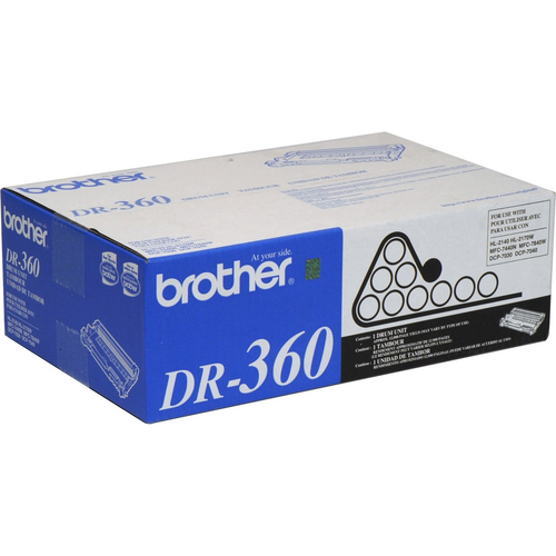Brother DR360 Drum Unit (DR360) — genuine Brother original, factory sealed box