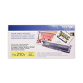 Brother TN210 Yellow Toner Cartridge (TN210Y) — genuine Brother original, factory sealed box