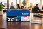 Brother TN221 Toner Cartridge CMY 3-Pack — GS TONER studio photo