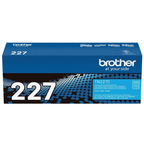 Brother TN227 Cyan High-Yield Toner Cartridge (TN227C) — genuine Brother original, factory sealed box