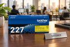Brother TN227 Yellow High-Yield Toner Cartridge — GS TONER studio photo
