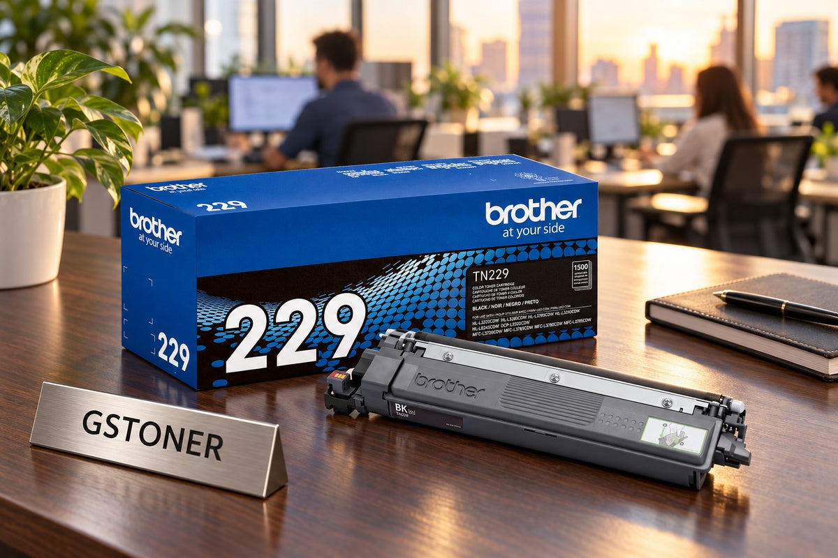 Brother TN229 Black Toner Cartridge — GS TONER studio photo