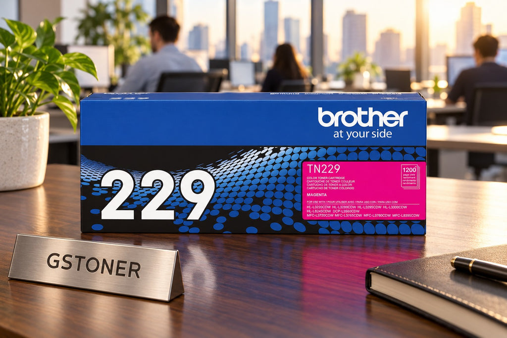 Brother TN229 Magenta Toner Cartridge — GS TONER studio photo