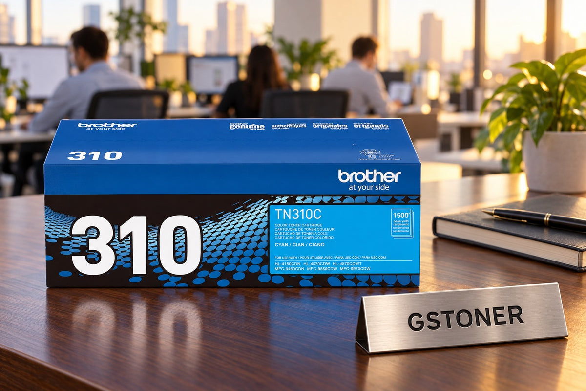Brother TN310 Cyan Toner Cartridge — GS TONER studio photo