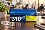 Brother TN310 Yellow Toner Cartridge — GS TONER studio photo