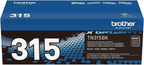 Brother TN315 Black High-Yield Toner Cartridge (TN315BK) — genuine Brother original, factory sealed box
