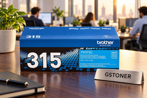 Brother TN315 Cyan High-Yield Toner Cartridge — GS TONER studio photo