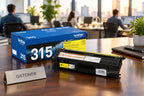Brother TN315 Yellow High-Yield Toner Cartridge — GS TONER studio photo
