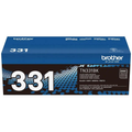 Brother TN331 Black Toner Cartridge (TN331BK) — genuine Brother original, factory sealed box