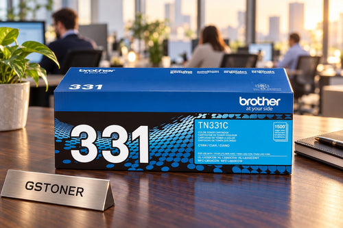 Brother TN331 Cyan Toner Cartridge — GS TONER studio photo