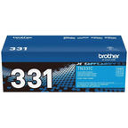 Brother TN331 Cyan Toner Cartridge (TN331C) — genuine Brother original, factory sealed box