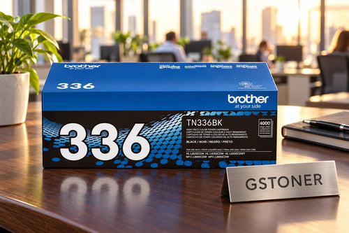 Brother TN336 Black High-Yield Toner Cartridge — GS TONER studio photo