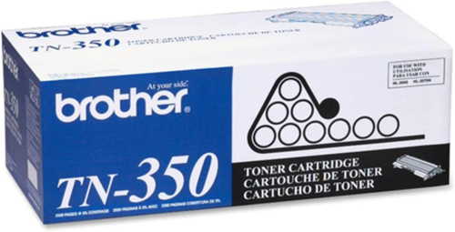 Brother TN350 Toner Cartridge (TN350) — genuine Brother original, factory sealed box