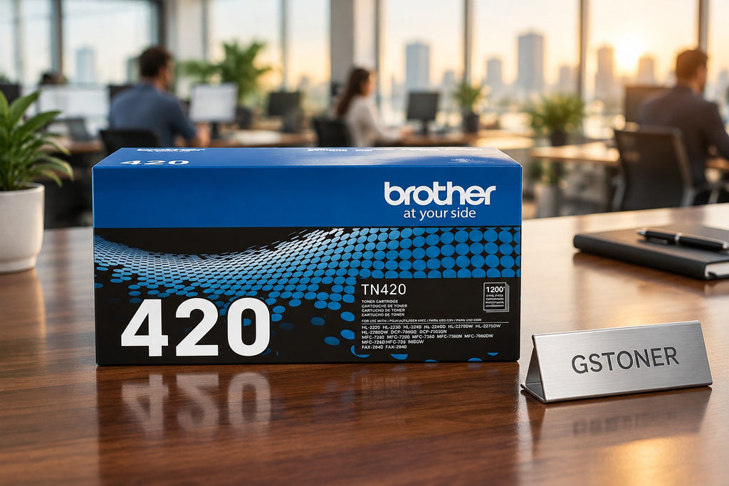 Brother TN420 Toner Cartridge — GS TONER studio photo