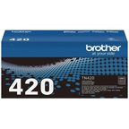 Brother TN420 Toner Cartridge (TN420) — genuine Brother original, factory sealed box