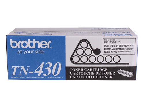 Brother TN430 Toner Cartridge (TN430) — genuine Brother original, factory sealed box