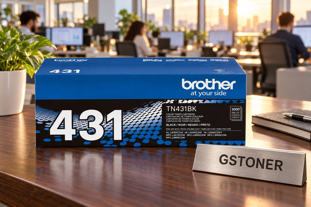 Brother TN431 Black Toner Cartridge — GS TONER studio photo