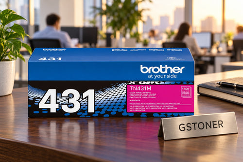 Brother TN431 Magenta Toner Cartridge — GS TONER studio photo