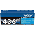 Brother TN436 Cyan Super High-Yield Toner Cartridge (TN436C) — genuine Brother original, factory sealed box