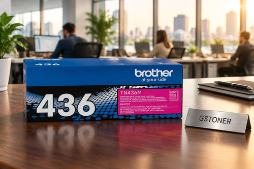 Brother TN436 Magenta Super High-Yield Toner Cartridge — GS TONER studio photo