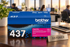 Brother TN437 Magenta Ultra High-Yield Toner Cartridge — GS TONER studio photo