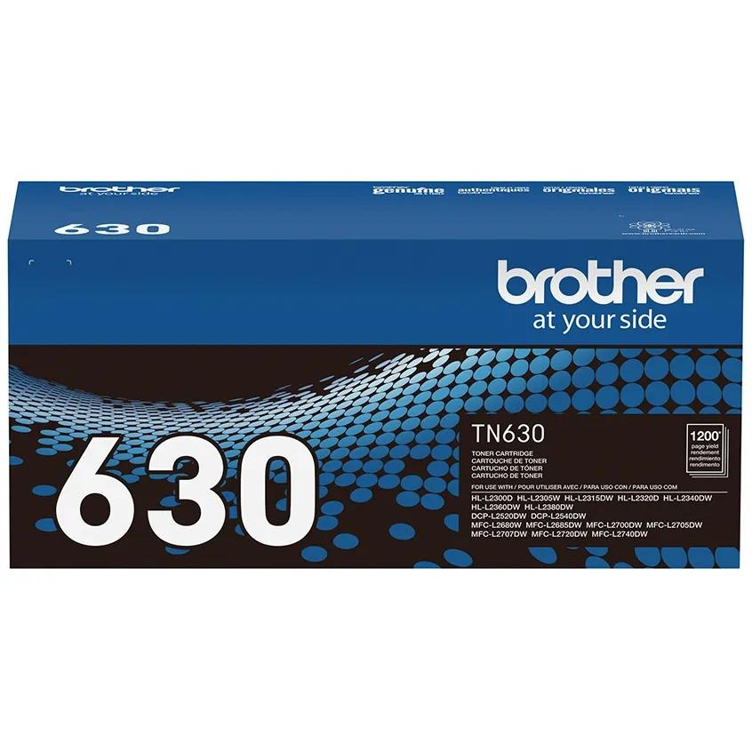 Brother TN630 Toner Cartridge (TN630) — genuine Brother original, factory sealed box