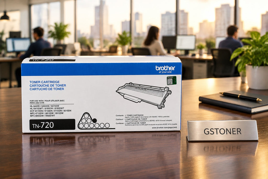 Brother TN720 Toner Cartridge — GS TONER studio photo