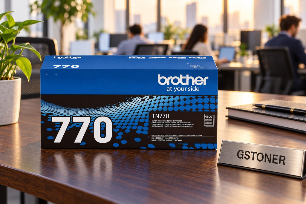 Brother TN770 Super High-Yield Toner Cartridge — GS TONER studio photo