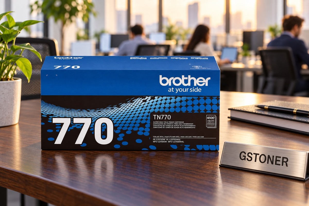 Brother TN770 Super High-Yield Toner Cartridge — GS TONER studio photo
