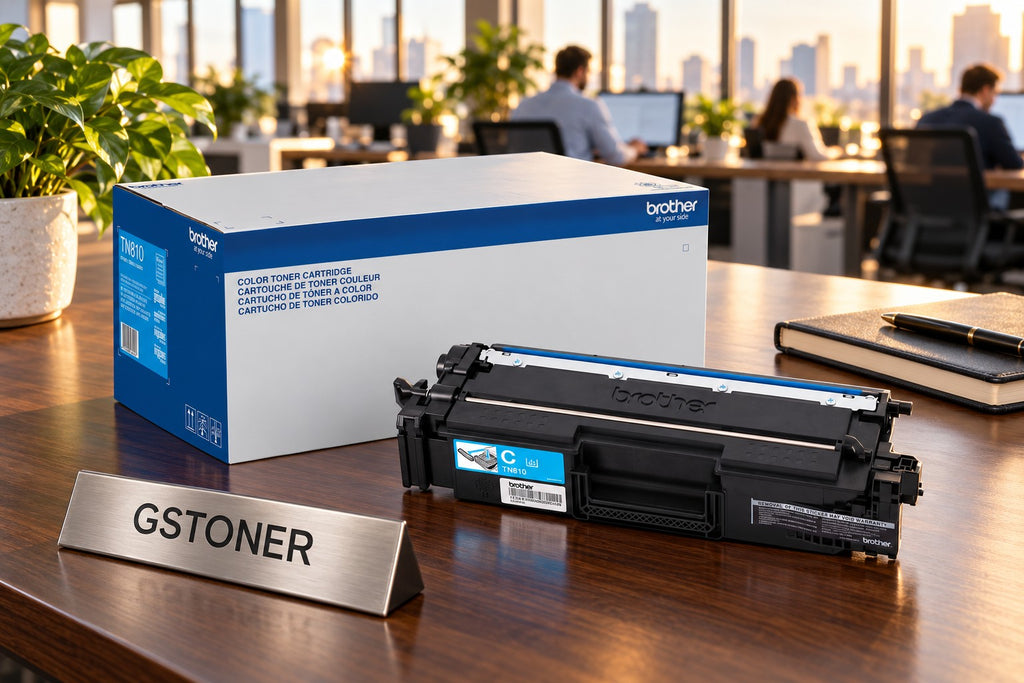 Brother TN810 Cyan Toner Cartridge — GS TONER studio photo