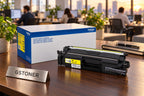 Brother TN810XL Yellow High-Yield Toner Cartridge — GS TONER studio photo