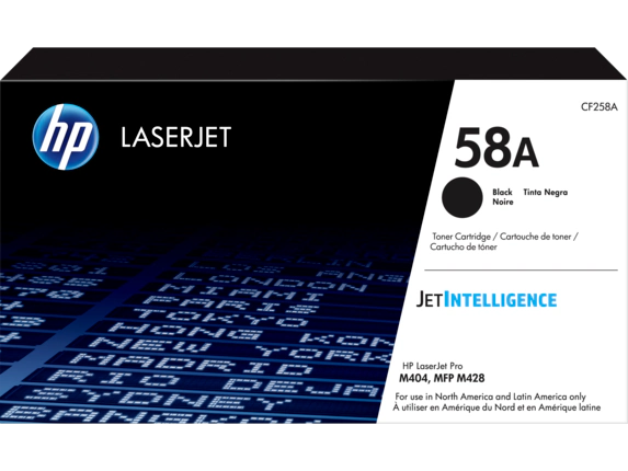 HP 58A Toner Cartridge – genuine OEM, GS TONER