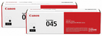 Canon 045 Toner Cartridge 2-Pack