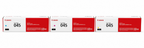 Canon 045 Toner Cartridge CMY 3-Pack (CRG045-CMY) — genuine Canon original, factory sealed box