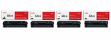 Canon 045H Toner Cartridge CMYK 4-Pack
