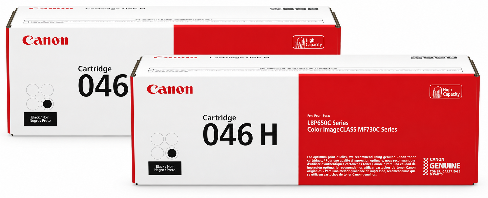 Canon 046H Toner Cartridge 2-Pack