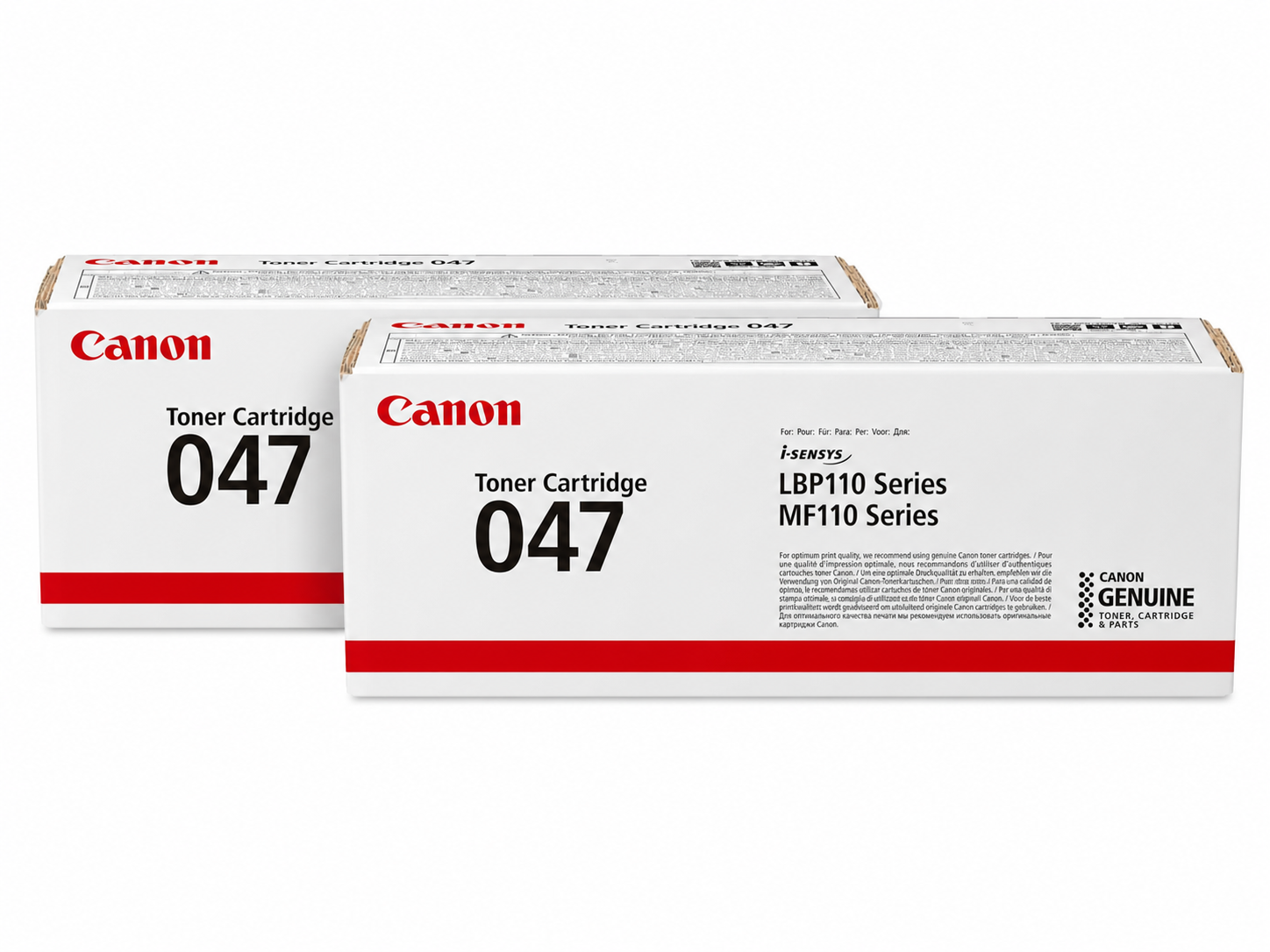 Canon 047 Toner Cartridge 2-Pack