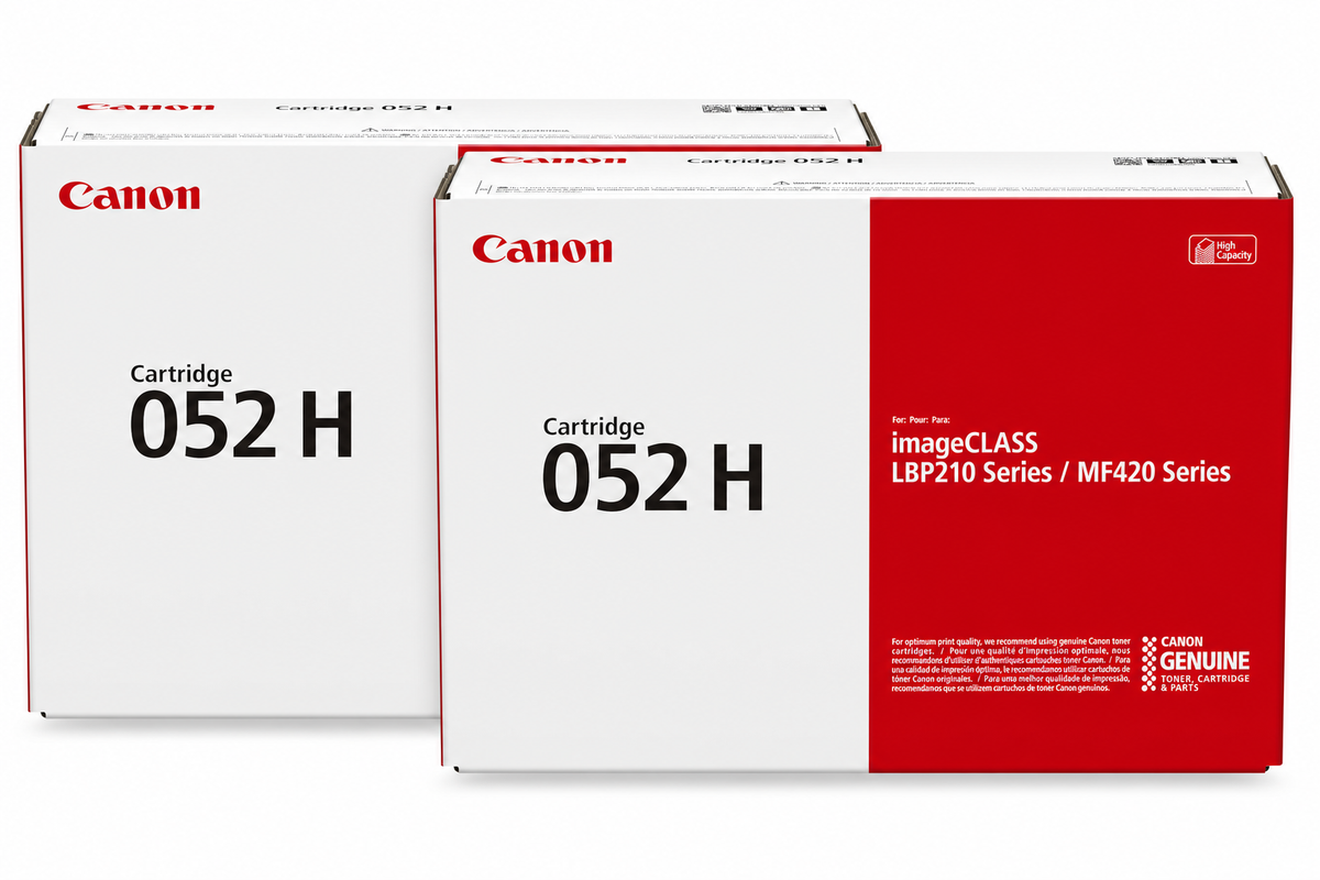 Canon 052H Toner Cartridge 2-Pack