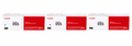 Canon 055 Toner Cartridge CMY 3-Pack (CRG055-CMY) — genuine Canon original, factory sealed box