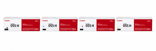 Canon 055H Toner Cartridge CMYK 4-Pack