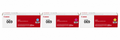 Canon 069 Toner Cartridge CMY 3-Pack (CRG069-CMY) — genuine Canon original, factory sealed box