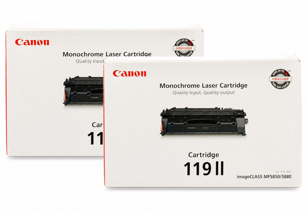 Canon 119II Toner Cartridge 2-Pack