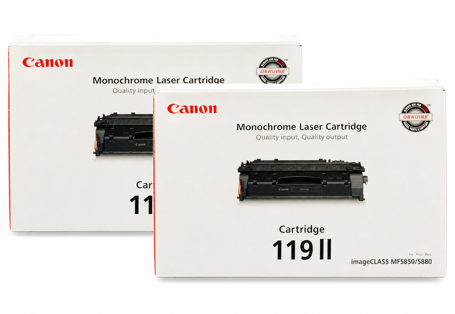 Canon 119II Toner Cartridge 2-Pack