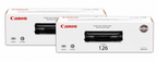 Canon 126 Toner Cartridge 2-Pack