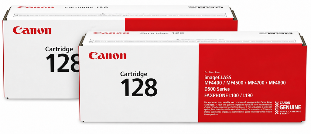 Canon 128 Toner Cartridge 2-Pack